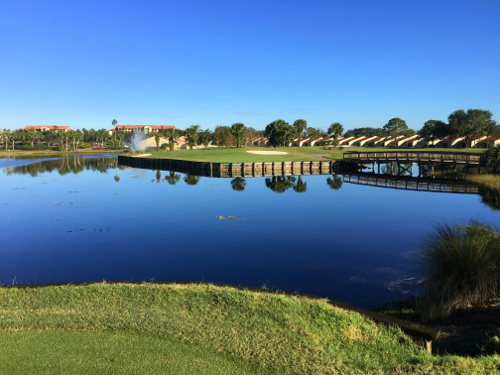 Golfer's dream at Orange Lake Resort